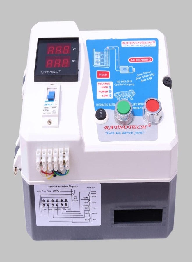 Ratnotech Single Phase Starter with fully automatic Water Level Controller include 30 meter cable - Image 3